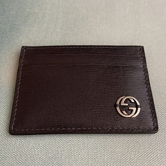 Authentic Gucci Cardholder Leather Wallet - Picture 10 of 12